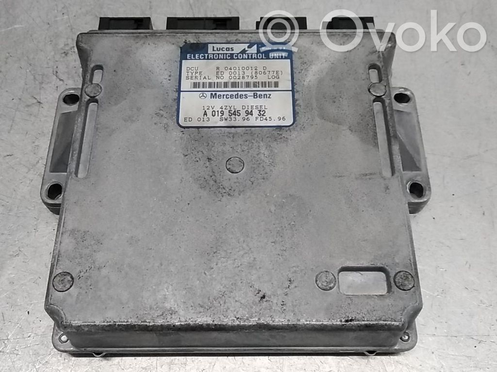 Engine control unit/module   A0195459432,ED0013,LUCAS