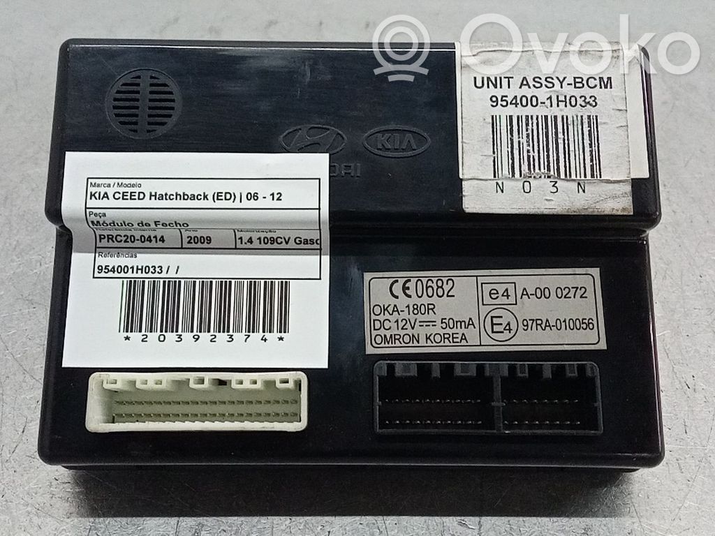 KIA Ceed Door central lock control unit/module 