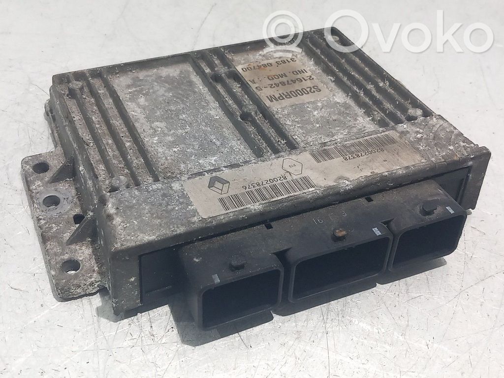 Unidad de control/módulo del motor   8200278378,8200278376