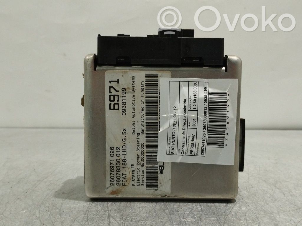 Fiat Punto (188) Steering rack control module 