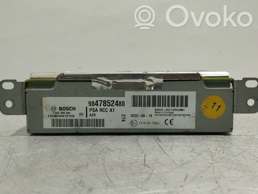 Opel Combo E Panel / Radioodtwarzacz CD/DVD/GPS 