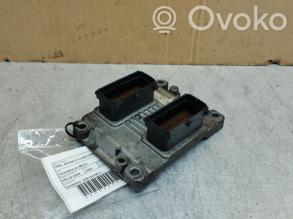 Opel Astra G Engine control unit/module 