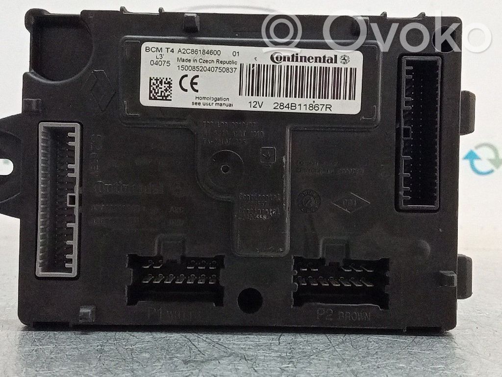 SAM control unit   284B11867R,A2C86184600,BCMT4