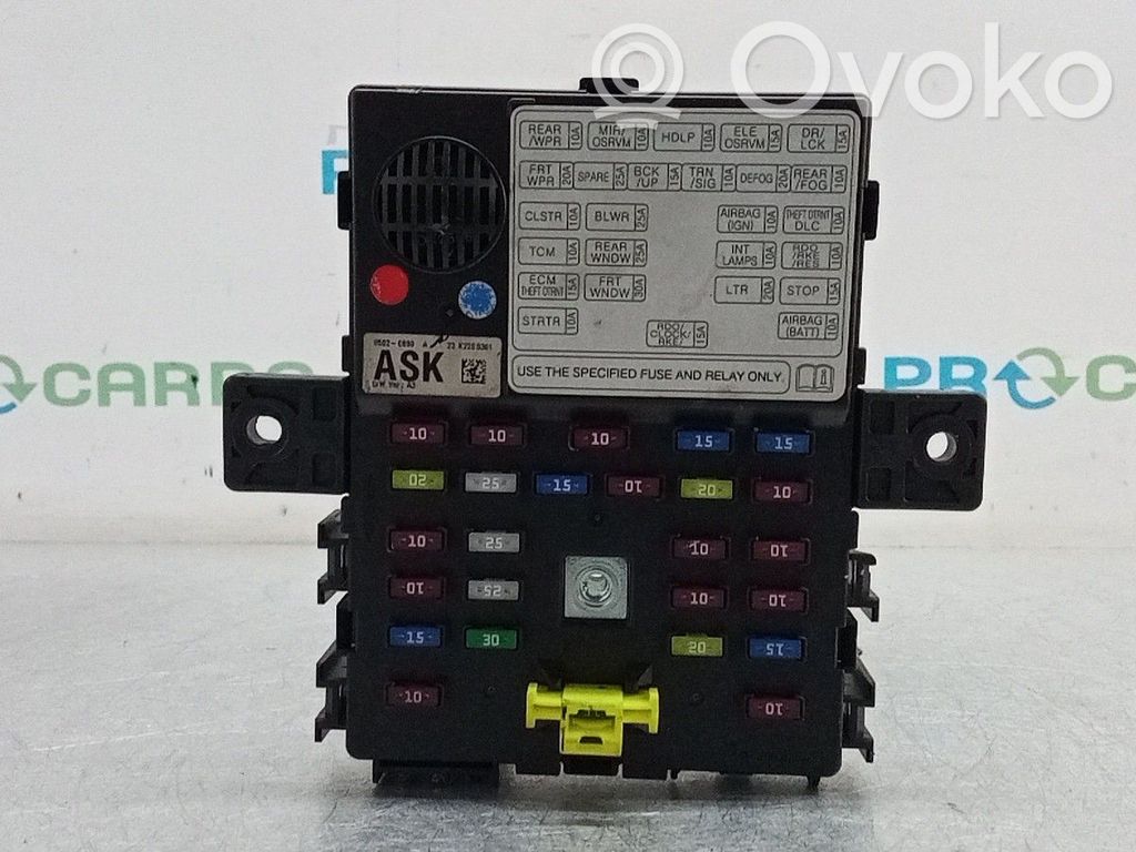 Chevrolet Spark SAM vadības bloks 