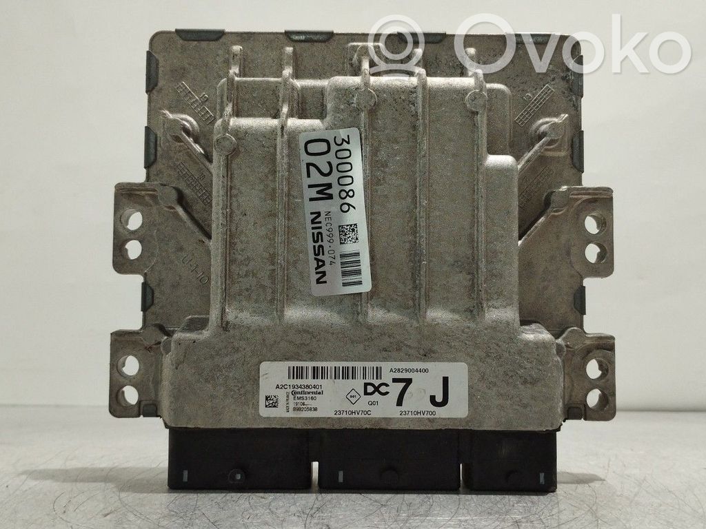 Nissan Qashqai Sterownik / Moduł ECU 
