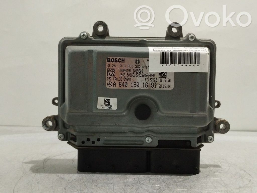 Mercedes-Benz A W169 Sterownik / Moduł ECU 