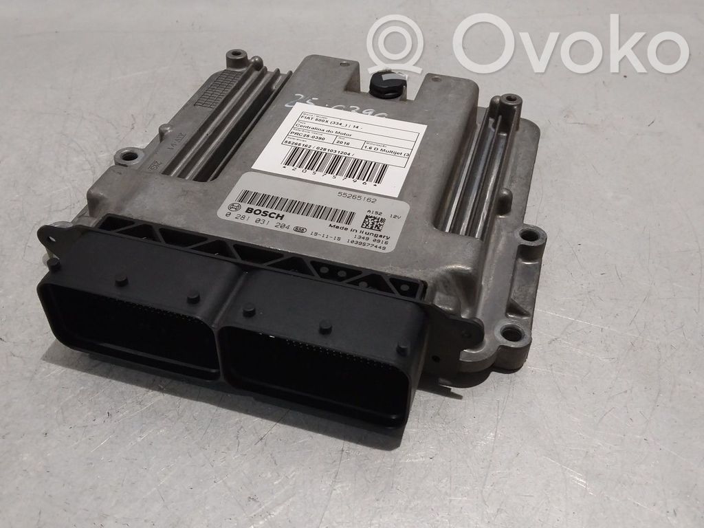 Engine control unit/module   55265162,0281031204