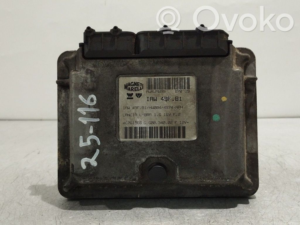 Lancia Lybra Engine control unit/module 