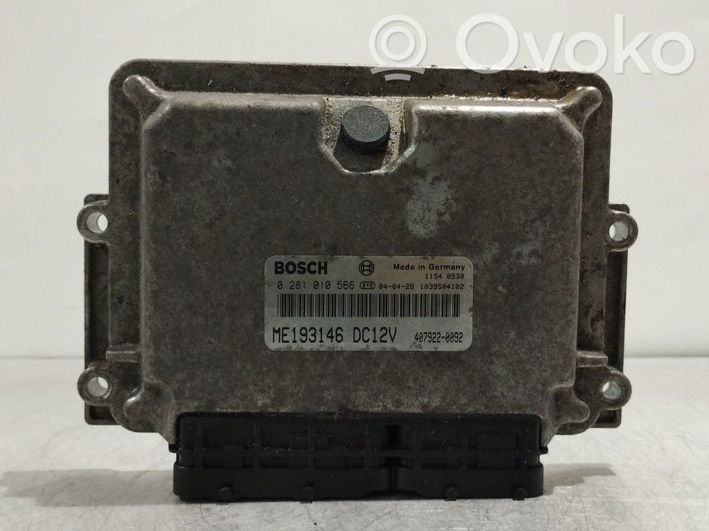 Engine control unit/module   ME193146,0281010566