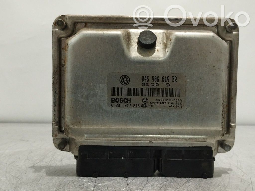 Unidad de control/módulo del motor   045906019BR,0281012318