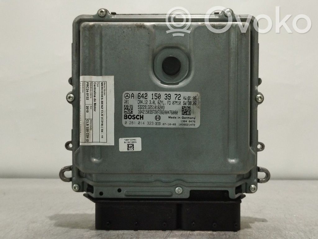 Unidad de control/módulo del motor   A6421503972,0281014323,CR412