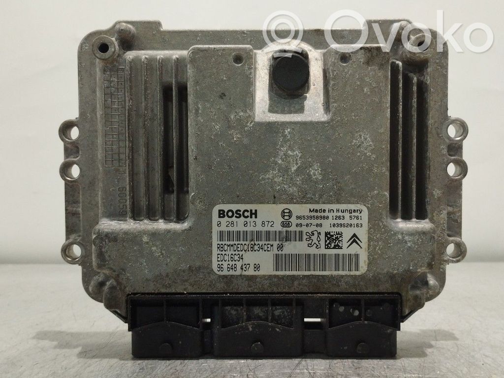 Peugeot Partner Unitate/modul de control motor 