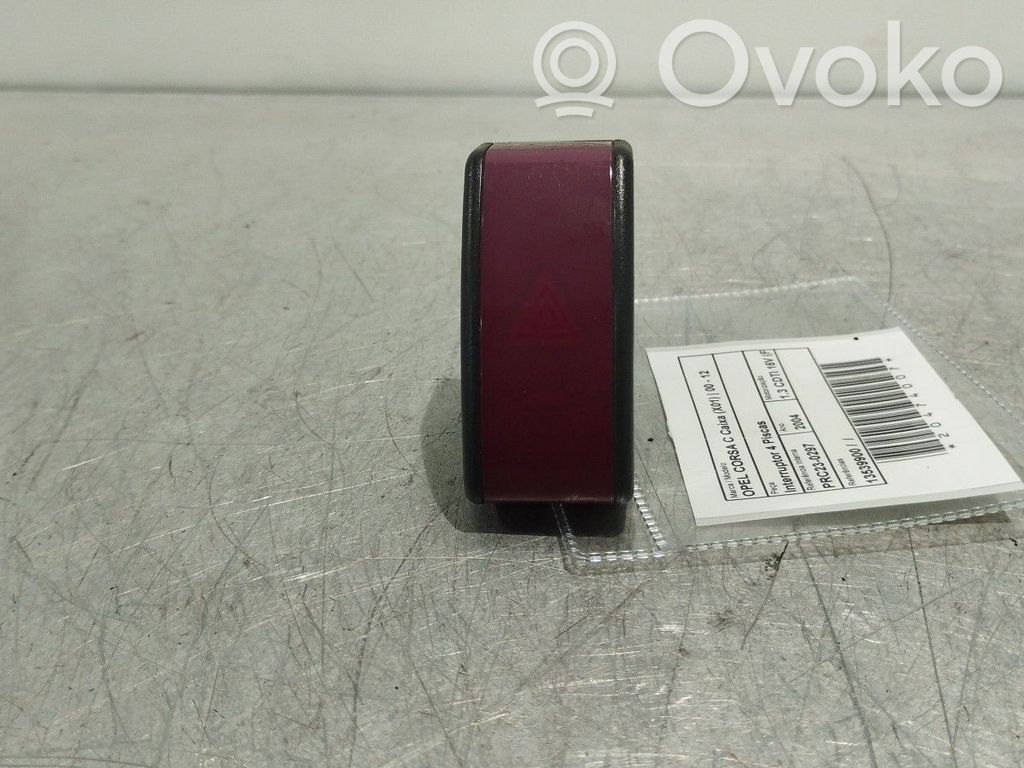 Schalter Warnblinkanlage   13539900