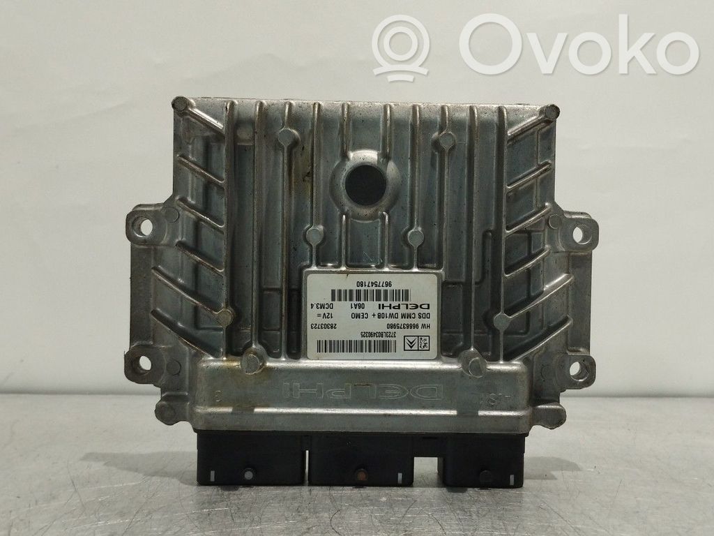 Unidad de control/módulo del motor   9677547180,9666375980,DDSCMMDW10B