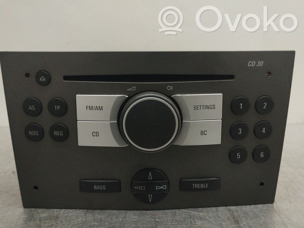 Opel Astra H Unità principale autoradio/CD/DVD/GPS 