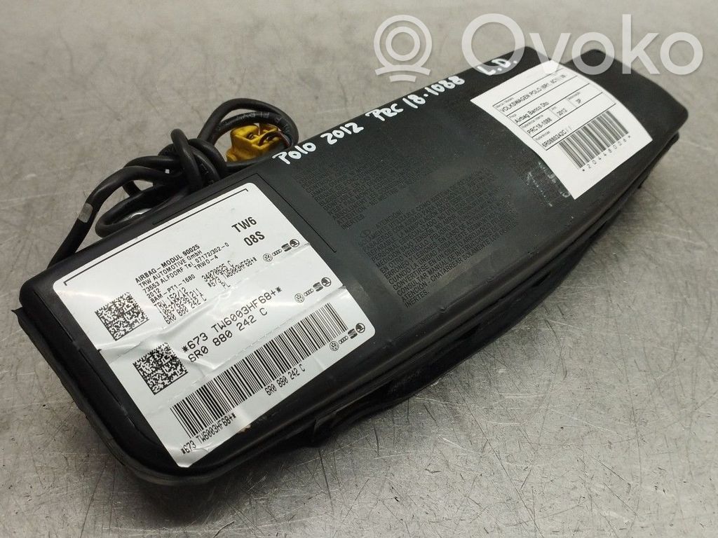Volkswagen Polo V 6R Airbag scaun 