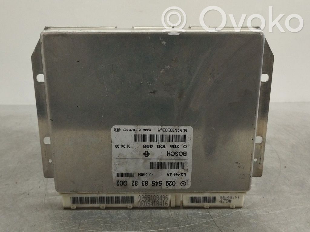 ABS-ohjainlaite/moduuli   0295458332,0265109496