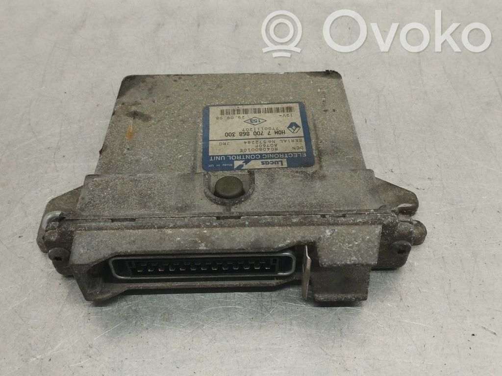 Engine control unit/module   7700868300,7700111207,R04080010E