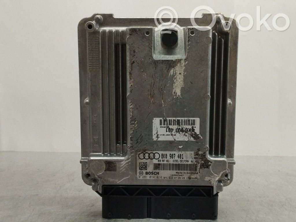 Unitate/modul de control motor   8K0907401,0281014014,EDC17CP04