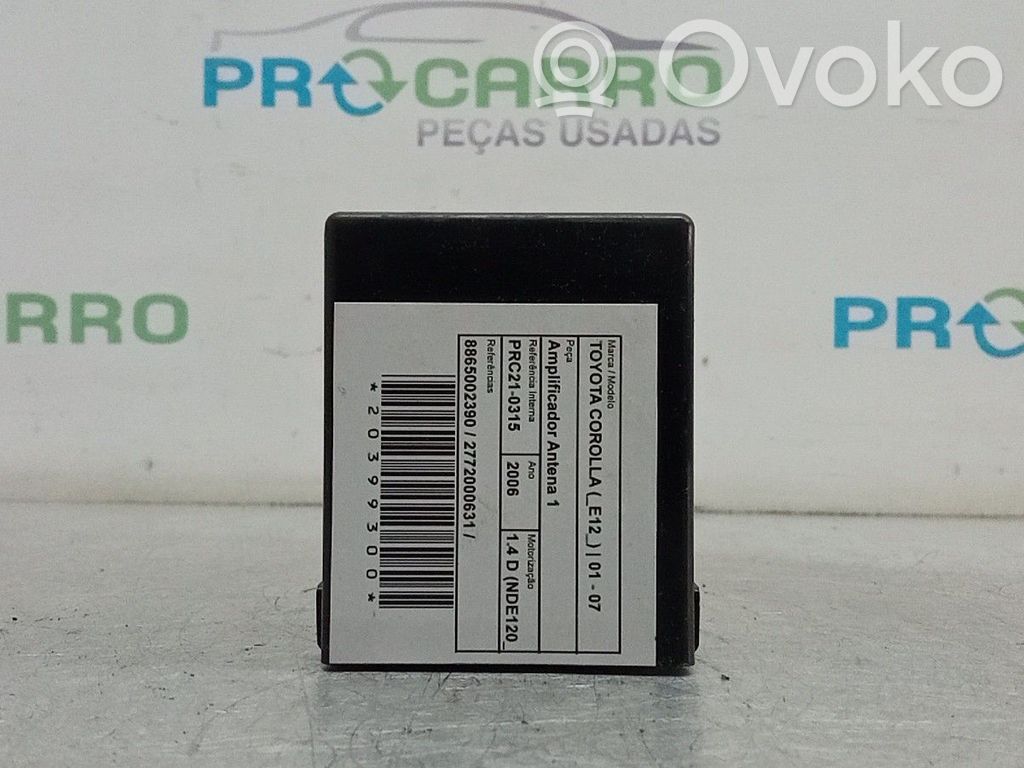 Toyota Corolla Verso E121 Wzmacniacz anteny 