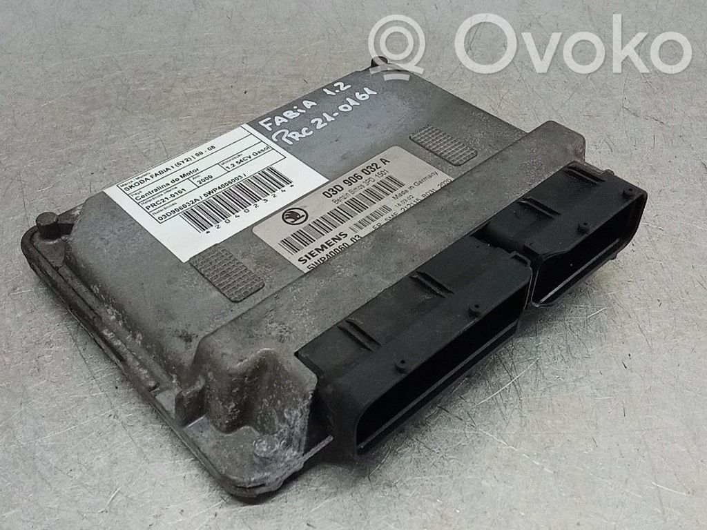 Skoda Fabia Mk1 (6Y) Sterownik / Moduł ECU 
