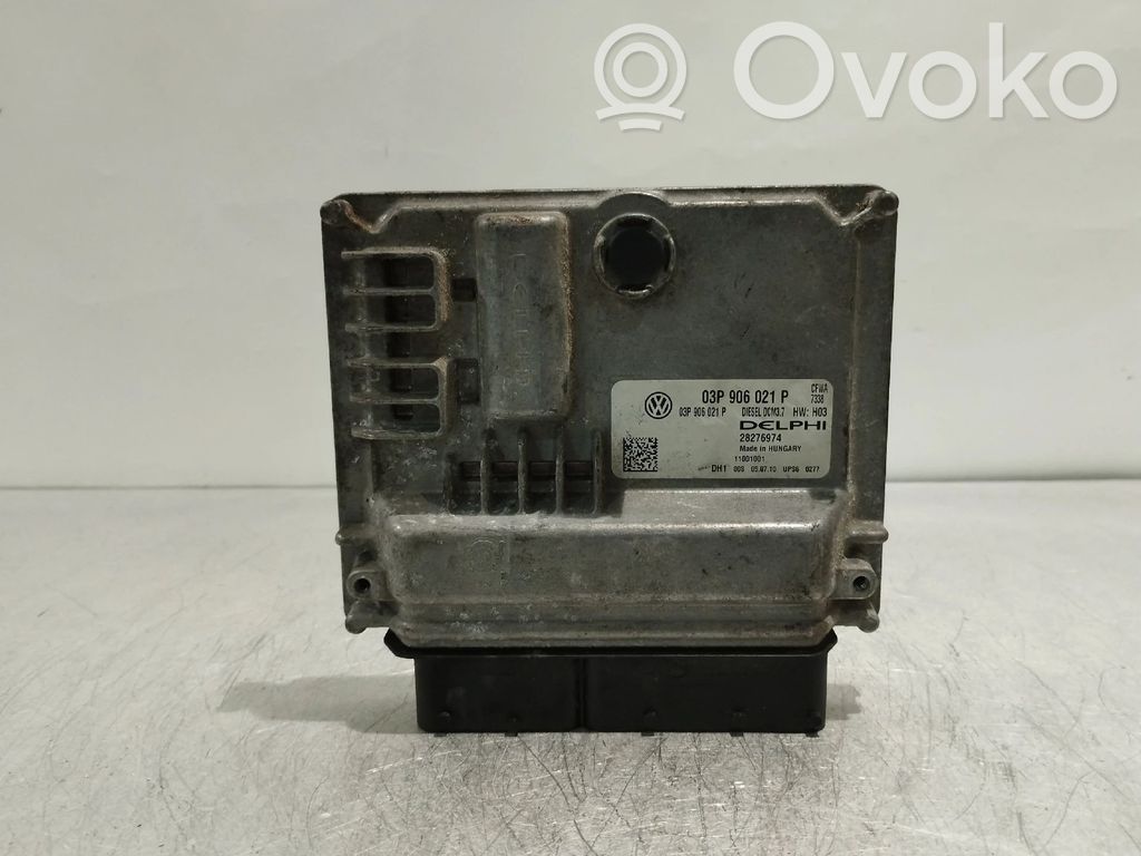 Engine control unit/module   03P906021P,28276974,DCM37
