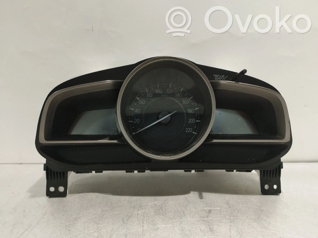 Mazda 2 Geschwindigkeitsmesser Cockpit 