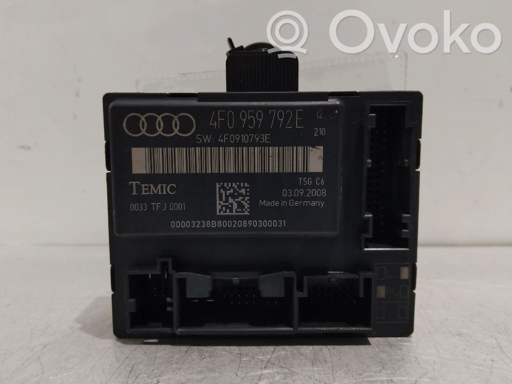 Audi A6 S6 C6 4F Motor macara geam ușă față