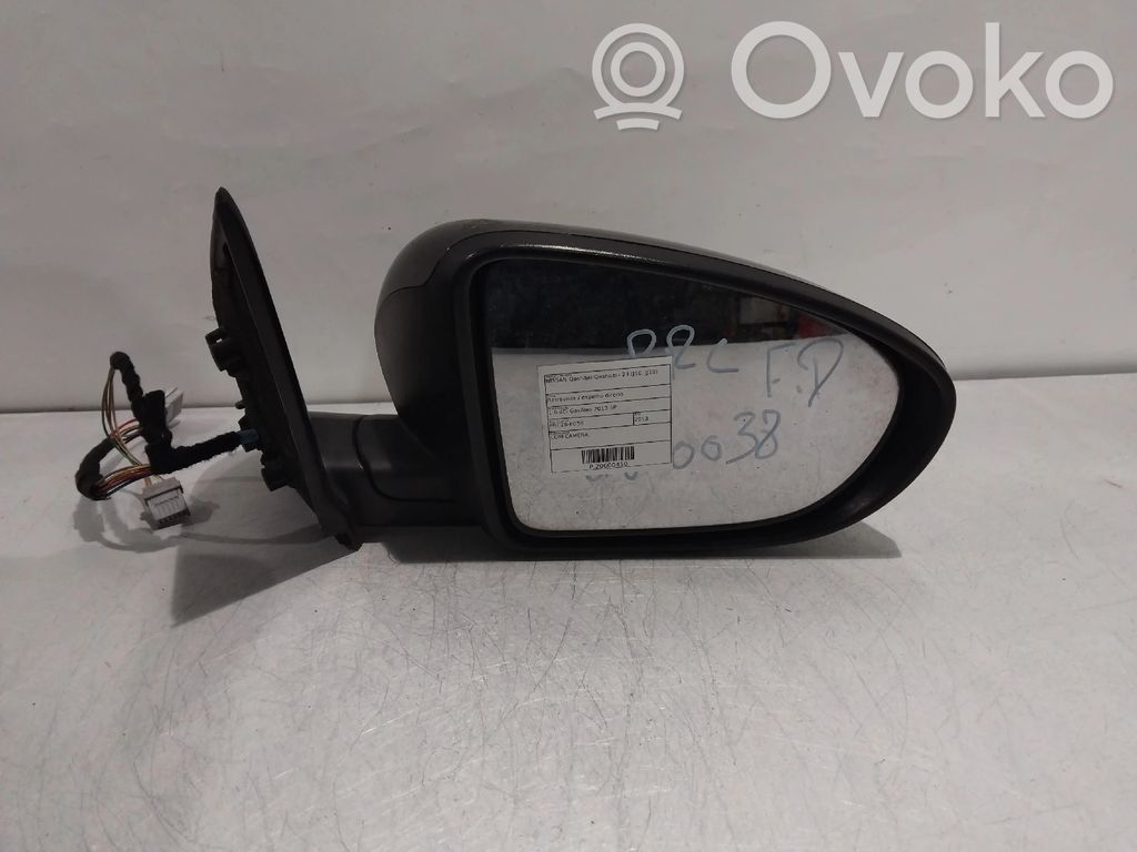 Nissan Qashqai Außenspiegel elektrisch Tür vorne 