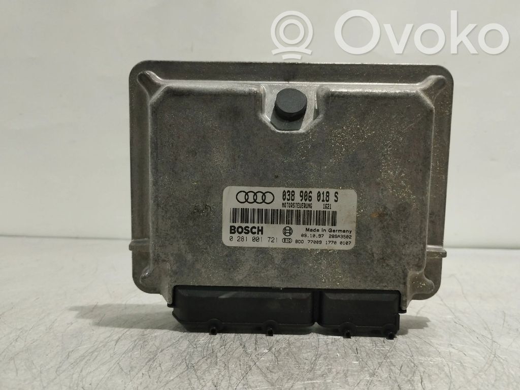 Motorsteuergerät/-modul   038906018S,0281001721