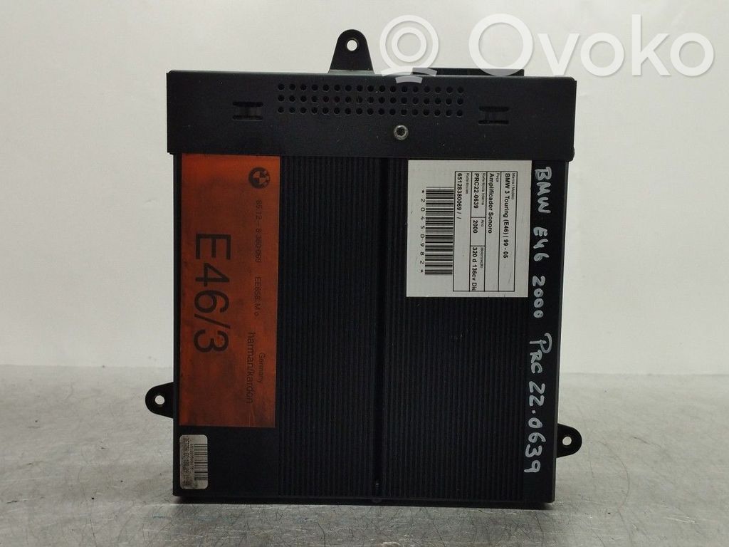 BMW 3 E46 Wzmacniacz audio 