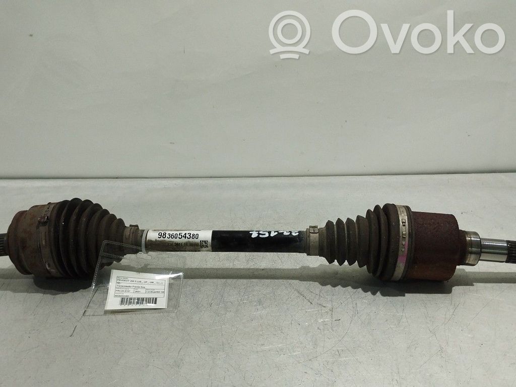 Eje de transmisión delantero   9836054380