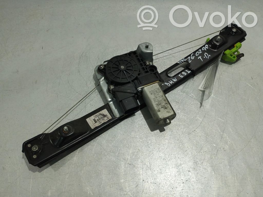 BMW 3 E90 E91 Macara geam spate fără motor 