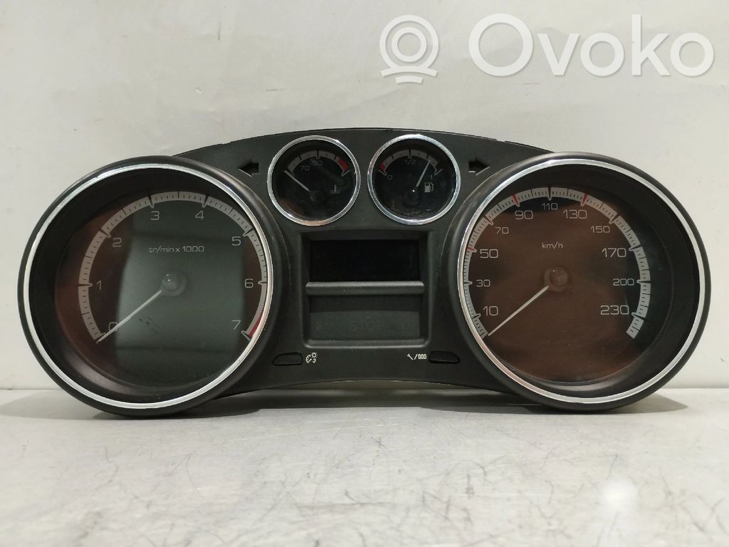 Peugeot 308 Vitezometru (grup de instrumente) 
