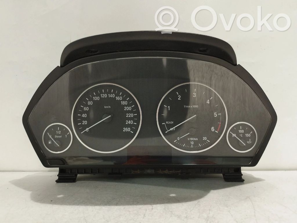 BMW 3 F30 F35 F31 Geschwindigkeitsmesser Cockpit