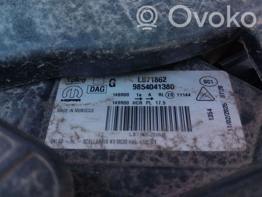 Opel Combo E Headlight/headlamp 
