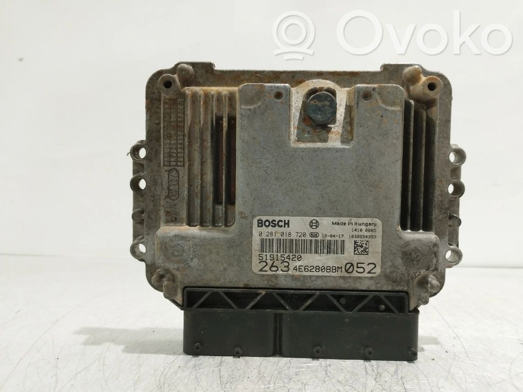 Opel Combo D Engine control unit/module 
