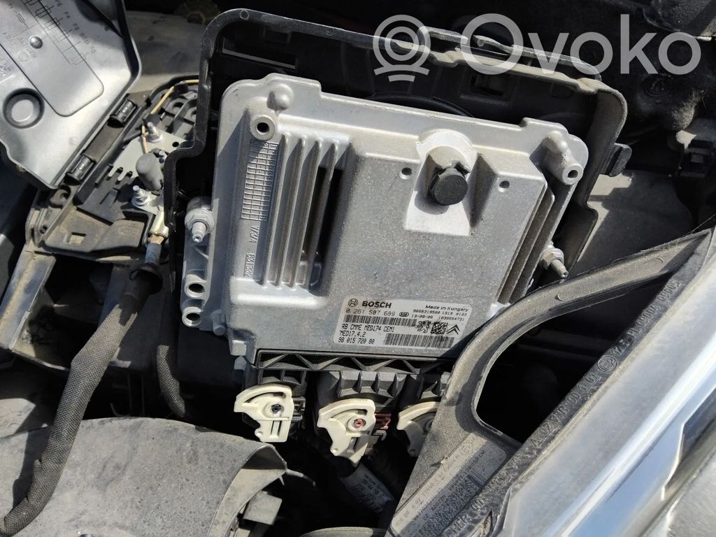 Unidad de control/módulo del motor   9801572080,0261S07689,MED1742