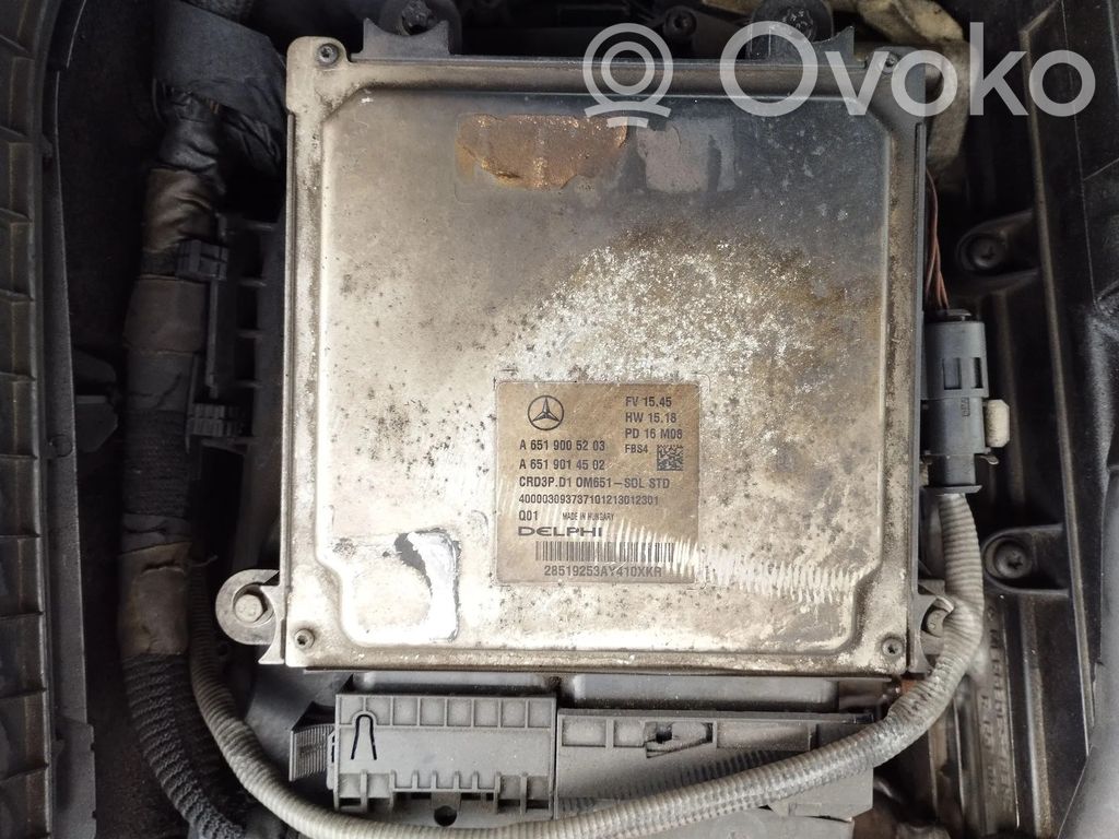 Mercedes-Benz C W205 Calculateur moteur ECU 