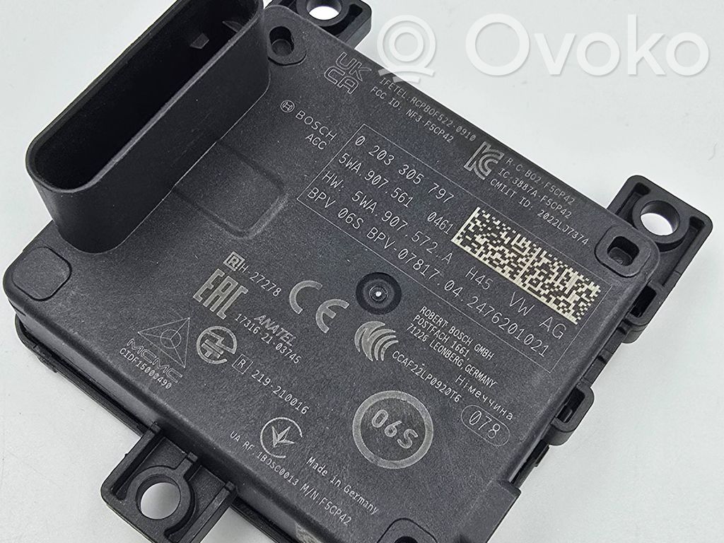 Volkswagen Golf VIII Senzor radar distronic 