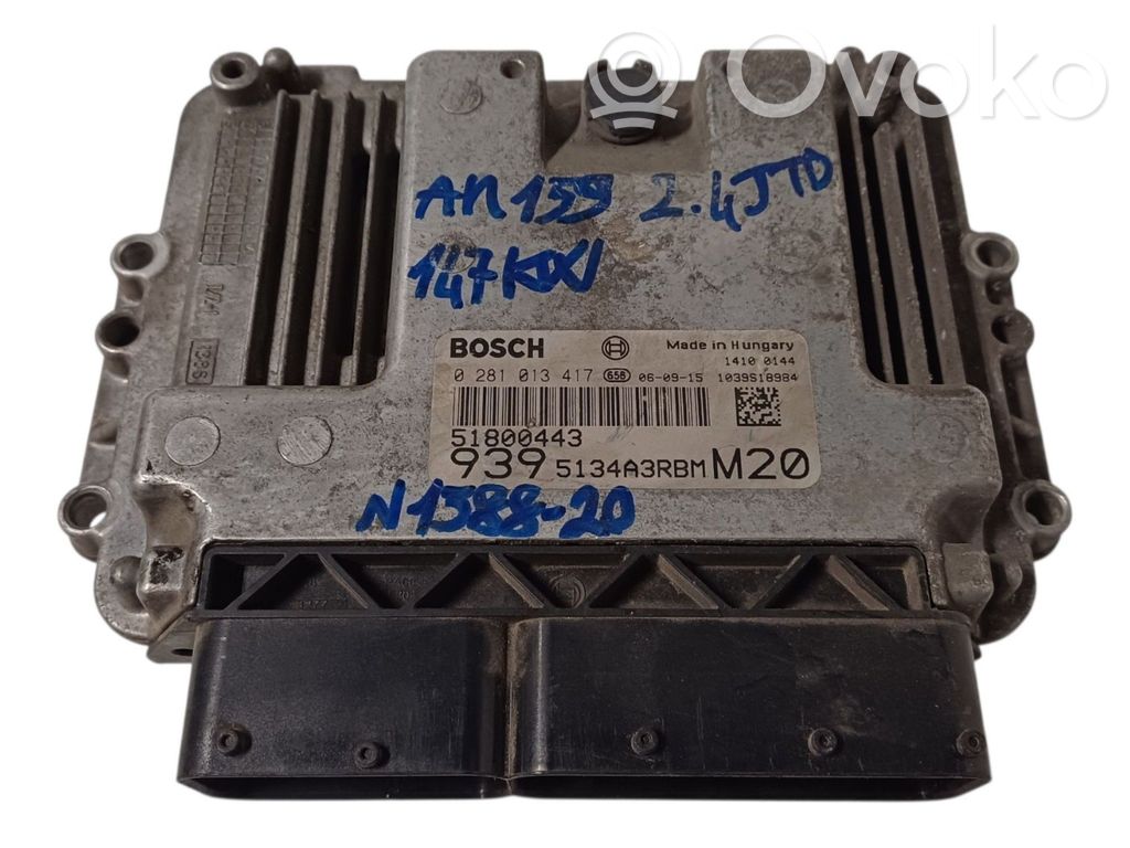 Alfa Romeo 159 Engine control unit/module 