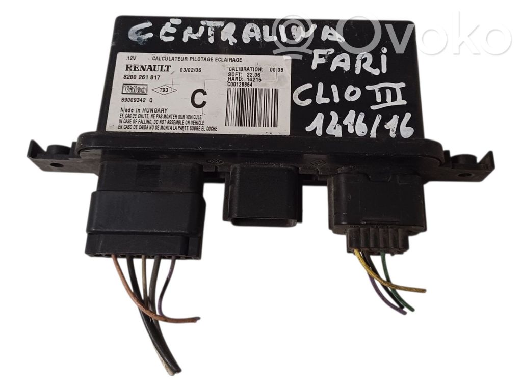 Renault Clio III Módulo de luz LCM 