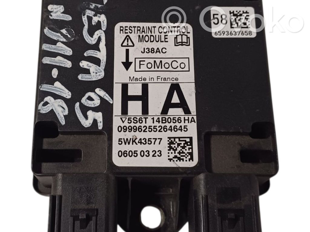 Airbag control unit/module   5WK43577,5WK43577,FUJA