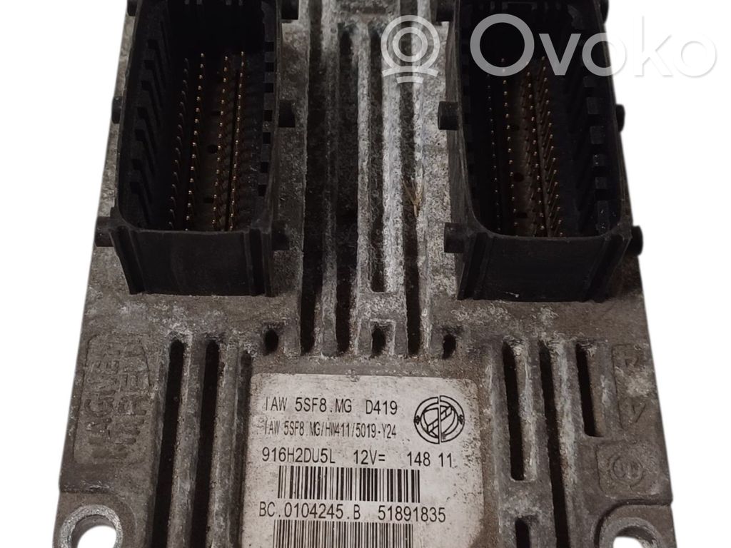 Engine control unit/module   51891835,169A4000,51891835