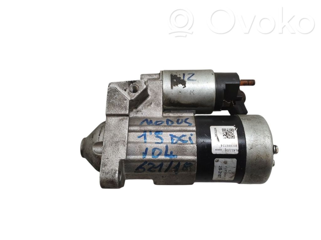 Renault Modus Starter motor 