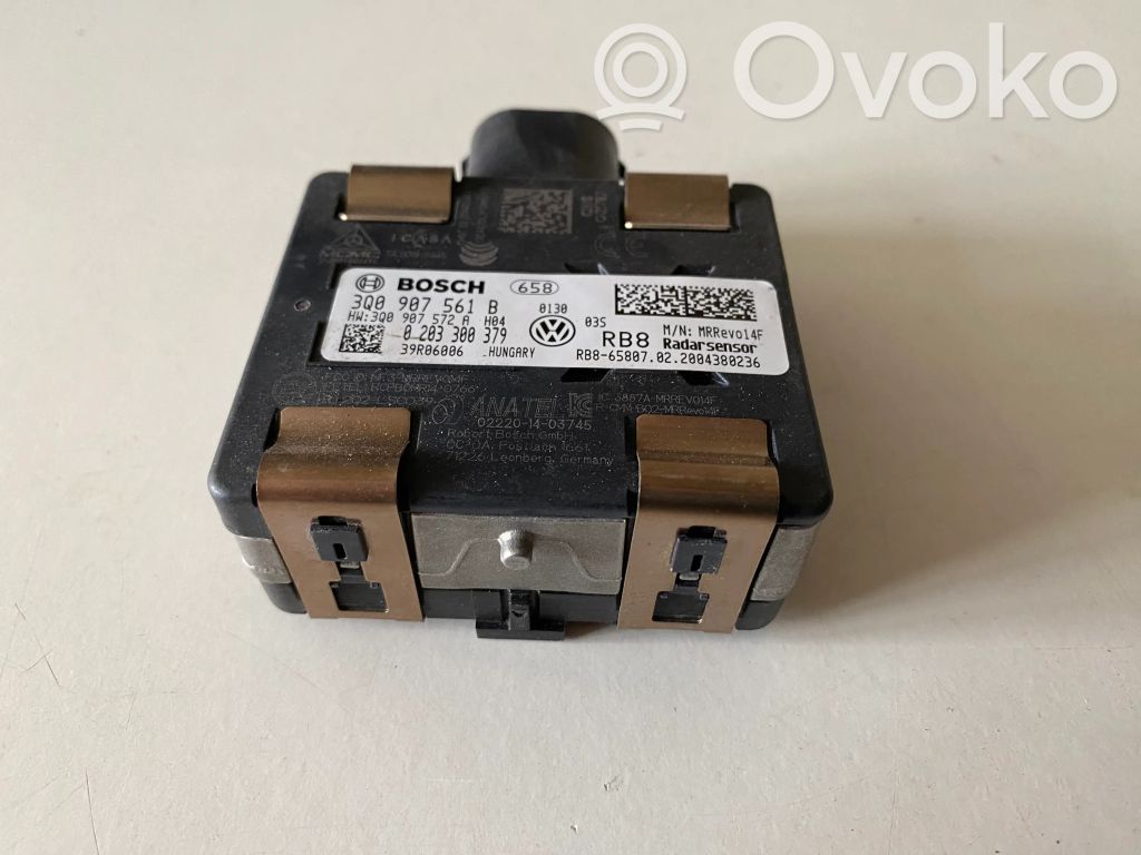 Volkswagen PASSAT B8 Sensor de radar Distronic 