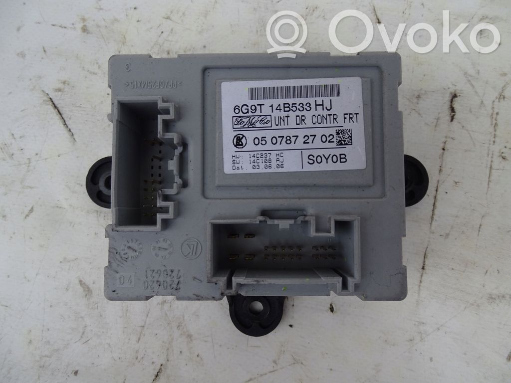 Unidad de control/módulo de la puerta   6G9T14B533HJ,14B533,2006R