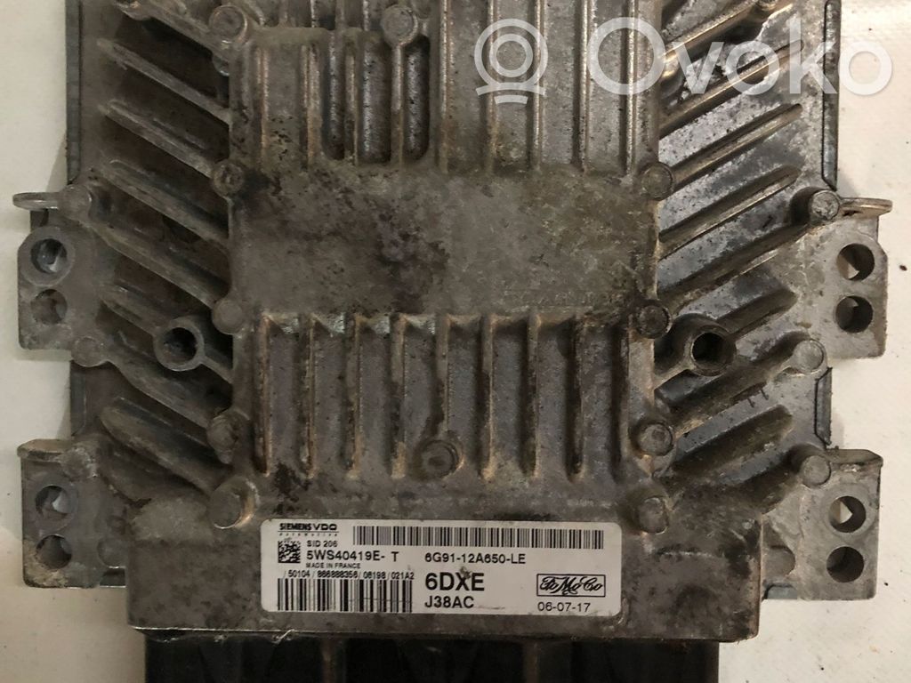 Dzinēja vadības bloks   12A650,6G9112A650LE