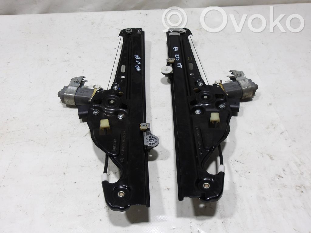 BMW 5 E60 E61 Regulador de puerta trasera con motor 