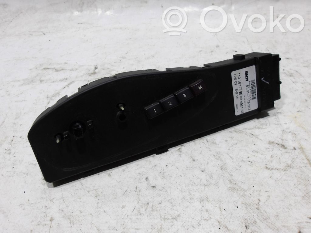 BMW X5 E53 Seat control switch 